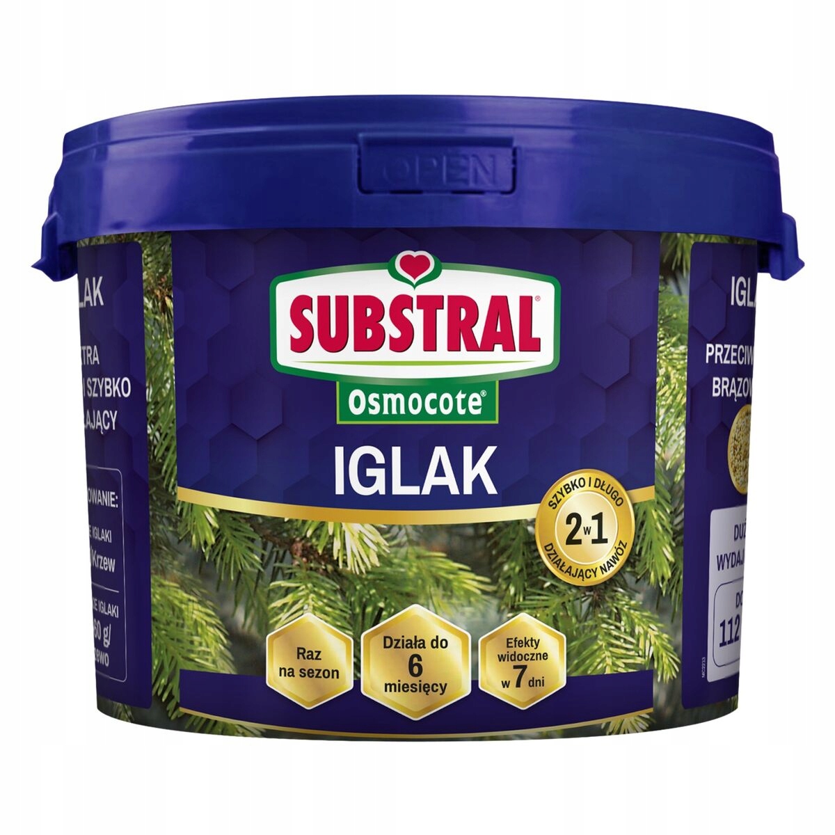 Substrálne hnojivo viaczložkové granule 7,5 kg 7,5 l